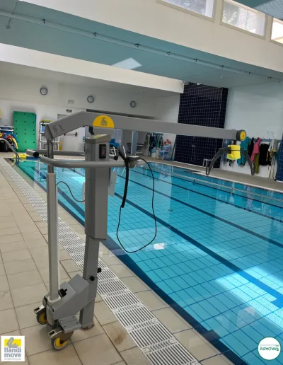 grua de piscina